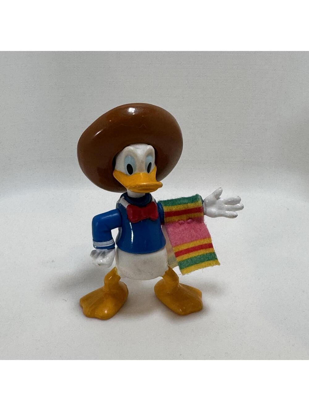 Vintage Disney Donald Duck The Three Caballeros Cake Topper PVC Sombrero
